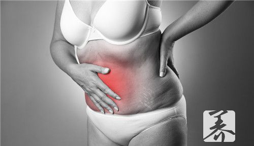 女性右下角腹部疼痛