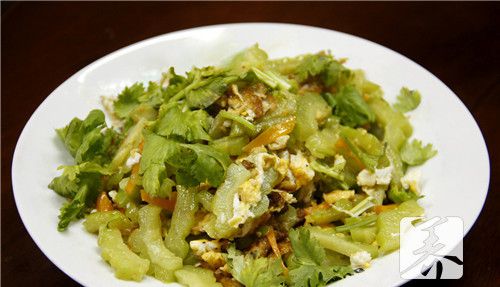 小青菜炒鸡蛋