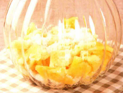 菠萝酵素汁与蜂蜜菠萝酵素汁的制作方法