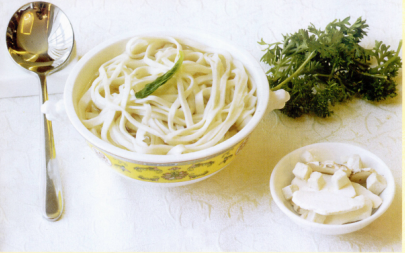 山药茯苓面条的做法、作用与功效、适应证、原料组成