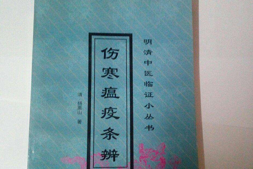 老中医杨栗山的辨治特点